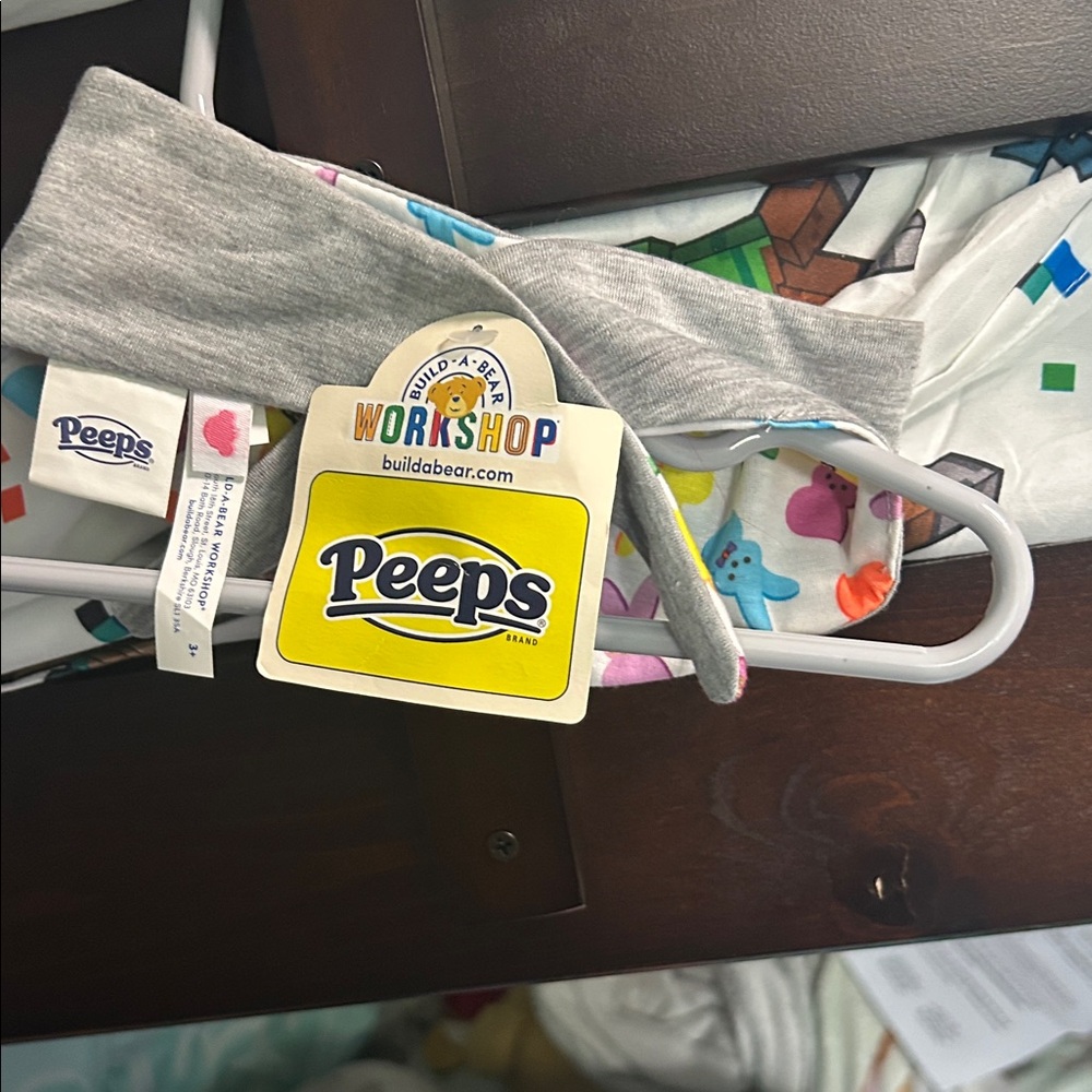 Build-A-Bear Gray Peeps Bandana - Picture 4 of 4